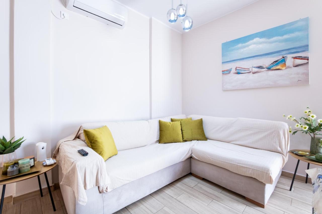 Family Apartment Near Port Pireus Exteriör bild